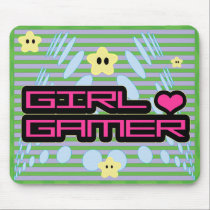 Girl Gamer Star Power Mousepad