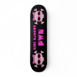 Girl Gamers pwn Skulls With Sunglasses Skate Board Deck