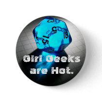 Girl Geeks are Hot buttons