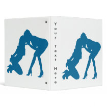 Girl - girl D/s Silhouette Binder