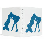 Girl - girl D/s Silhouette Binder