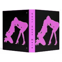 Girl - girl D/s Silhouette Binder