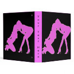 Girl - girl D/s Silhouette Binder