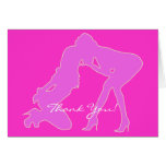 Girl - girl D/s Silhouette Cards