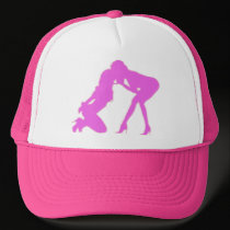 Girl - girl D/s Silhouette Hats