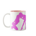 Girl - girl D/s Silhouette Mugs mug