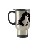 Girl - girl D/s Silhouette Mugs