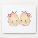 Girl Girl Twins Graphic mousepads