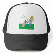 Girl Golfers hats by shopaholicchick Girl Golfers hats