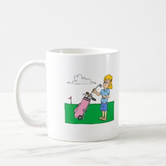 Girl Golfers mug