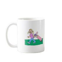 Girl Golfers mugs by shopaholicchick Girl Golfers mugs