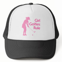 Girl Golfers Rule hats by shopaholicchick Girl Golfers Rule hats