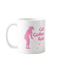 Girl Golfers Rule mugs by shopaholicchick Girl Golfers Rule mugs
