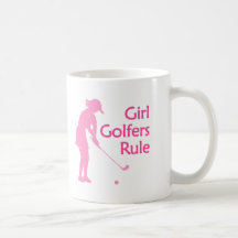 Girl Golfers Rule Mugs