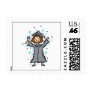 Girl Grad Celebration Postage Stamp