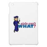 Girl Graduation in Blue Gown Case For The iPad Mini