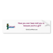 Girl Graduation in Green Bumper Stickers