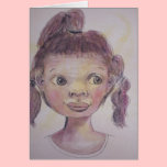 Girl Greeting Card cards