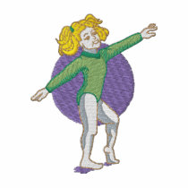 Girl Gymnast embroidered shirts by ZazzleEmbroidery Girl Gymnast embroidered shirts