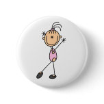 Girl Gymnast in Pink