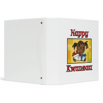 Girl Happy Kwanzaa Vinyl Binders