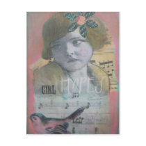 Girl Hopes postcards by beverlytazangel Girl Hopes postcards