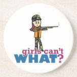 Girl Hunting Coaster