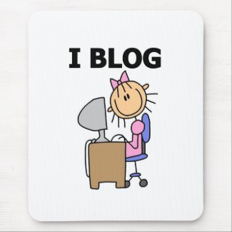 Girl I Blog mousepad