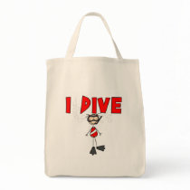 Girl I Dive T-shirts and Gifts bags