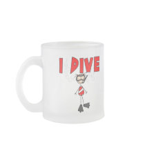 Girl I Dive T-shirts and Gifts mugs