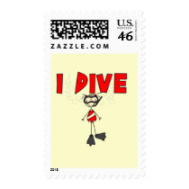 Girl I Dive T-shirts and Gifts postage