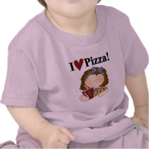 Girl I Love Pizza Tshirts and Gifts by toddlersplace Girl I Love Pizza Tshirts and Gifts