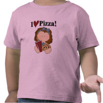 Girl I Love Pizza Tshirts and Gifts by toddlersplace Girl I Love Pizza Tshirts and Gifts