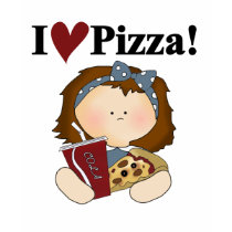 Girl I Love Pizza Tshirts and Gifts by toddlersplace Girl I Love Pizza Tshirts and Gifts
