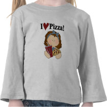 Girl I Love Pizza Tshirts and Gifts by toddlersplace Girl I Love Pizza Tshirts and Gifts