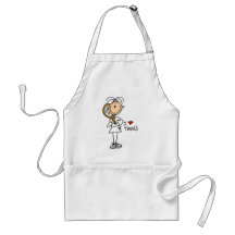 Girl I Love Tennis Tshirts and Gifts Apron