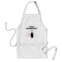 Girl I Play Basketball aprons