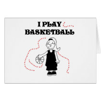 Girl I Play Basketball cards