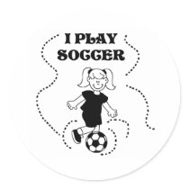 Girl I Play Soccer stickers by sport_shop Girl I Play Soccer stickers