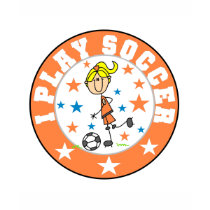 Girl I Play Soccer T-shirts and Gifts by stick_figures Girl I Play Soccer T-shirts and Gifts