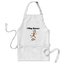 Girl I Play Soccer Tshirts and Gifts aprons