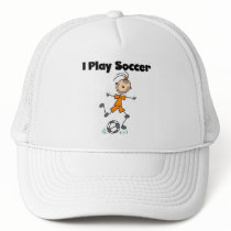 Girl I Play Soccer Tshirts and Gifts hats