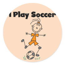 Girl I Play Soccer Tshirts and Gifts stickers