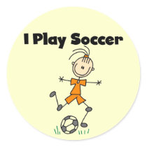 Girl I Play Soccer Tshirts and Gifts stickers