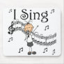Girl I Sing Mousepad