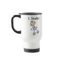Girl I Skate Mug by stick_figures Girl I Skate Mug