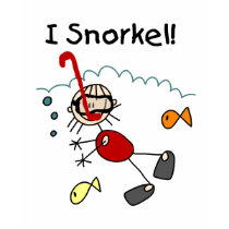 Girl I Snorkel T-shirts and Gifts