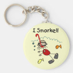 Girl I Snorkel T-shirts and Gifts Key Chains