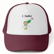 Girl I Swim Hat