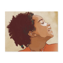 Girl Illustration postcards